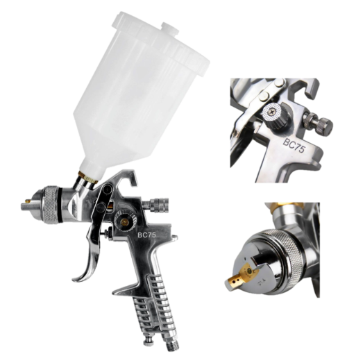Pistola Hvlp BC 75 - HVLP 1,4 mm / 1,7 mm - Imagem 2